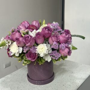 arreglo floral "elegancia geométrica"